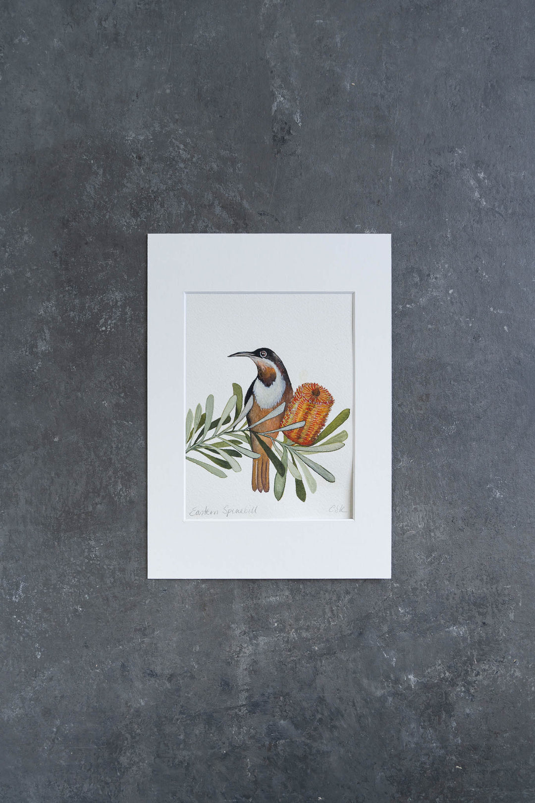 hand screen printed linen original art – australian made