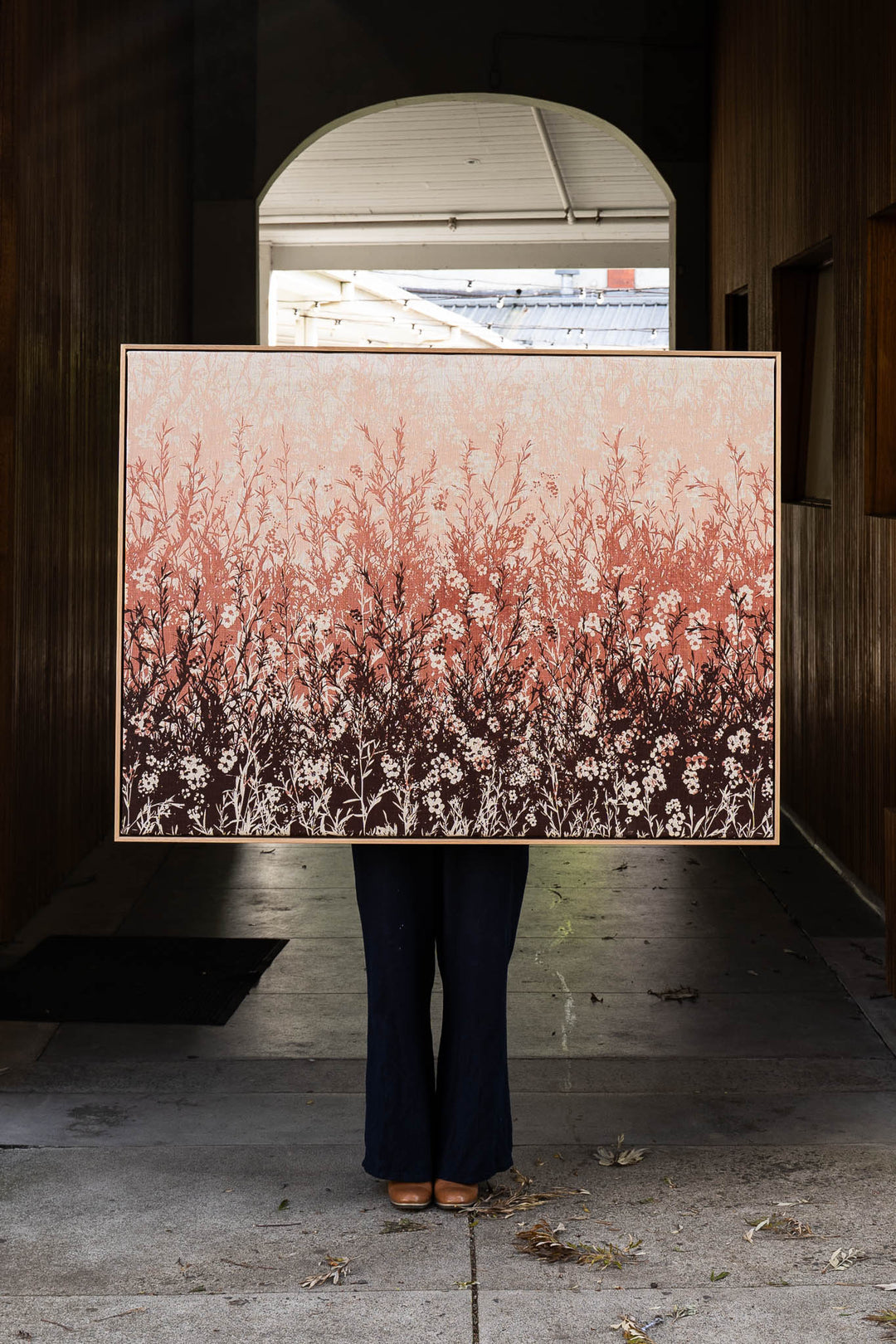 Tea Tree Sunset - Screenprinted Artwork