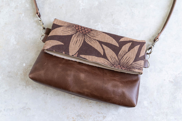 Foldover Bag - Flannel Flower