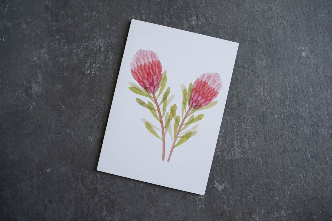 hand screen printed linen textile – australian made
