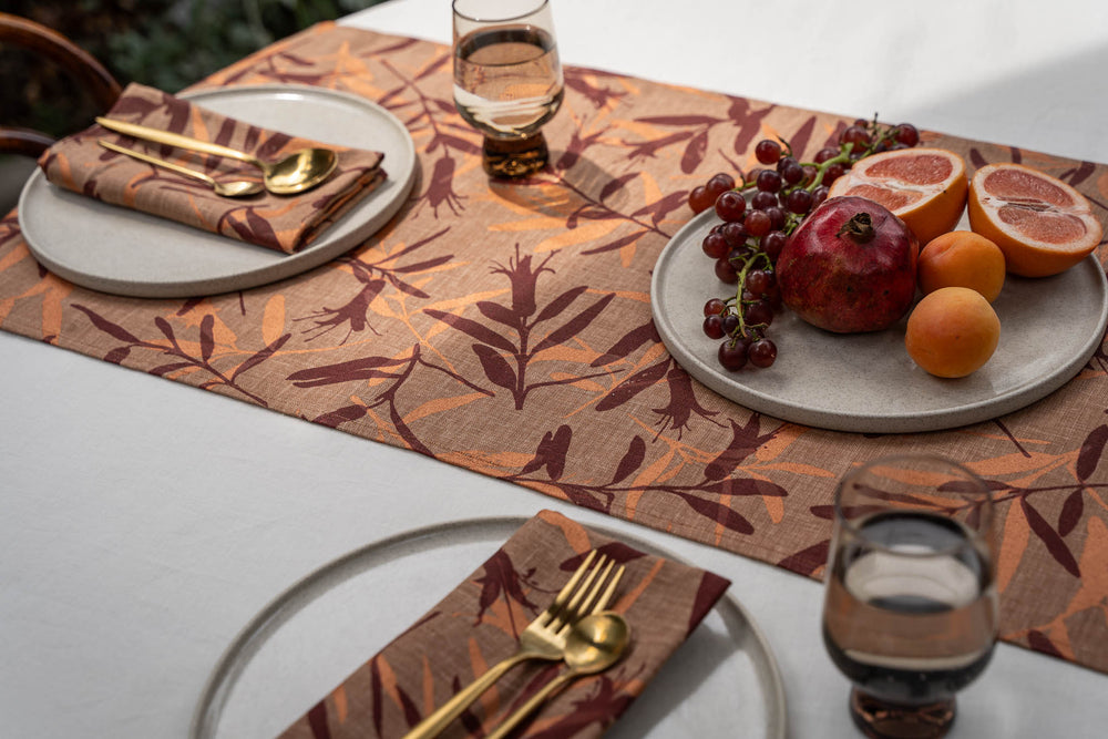 hand screen printed textile – australian made