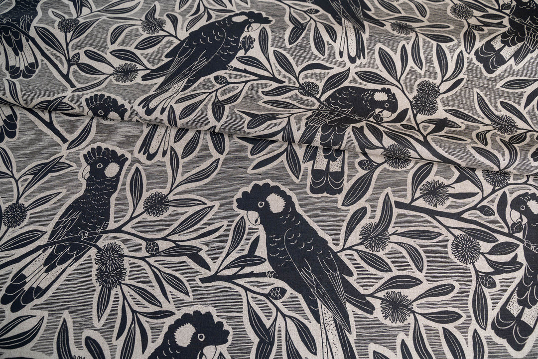 hand screen printed textile – australian made
