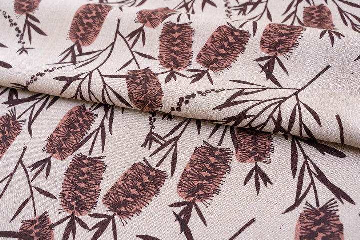 hand screen printed textile – australian made