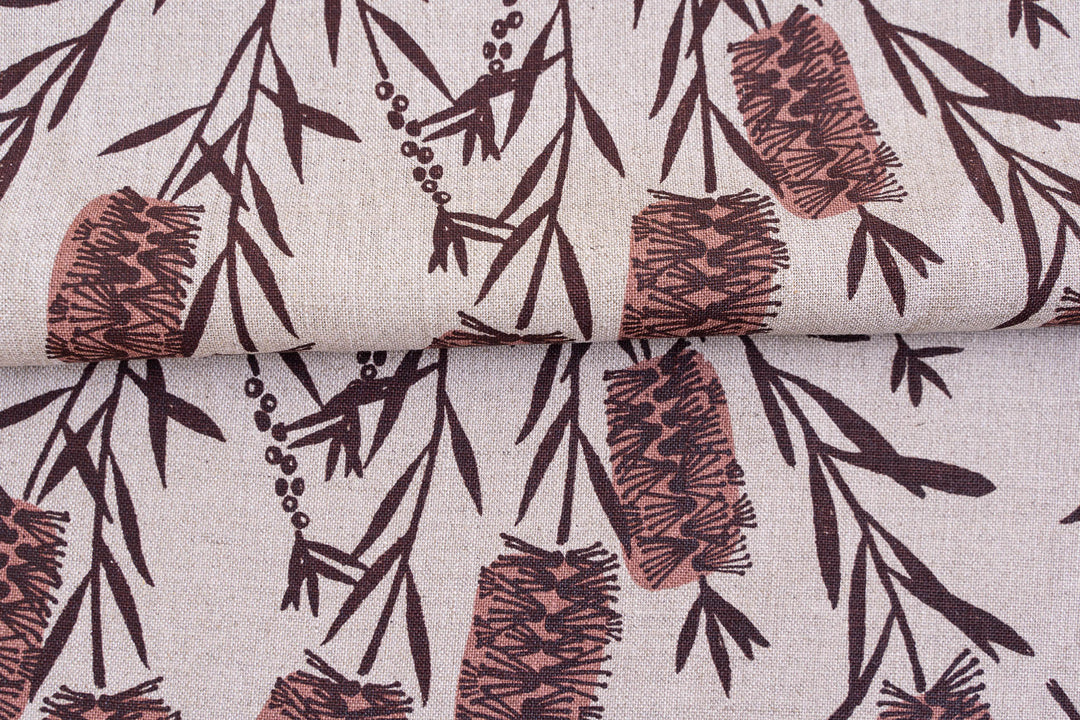 hand screen printed textile – australian made