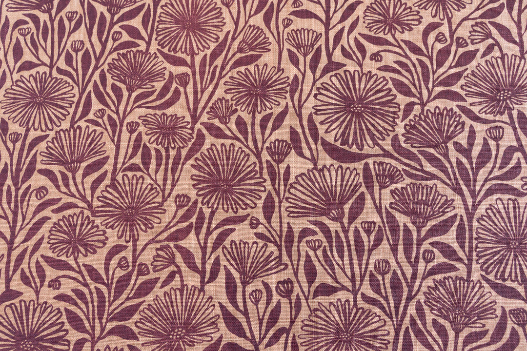 hand screen printed textile – australian made