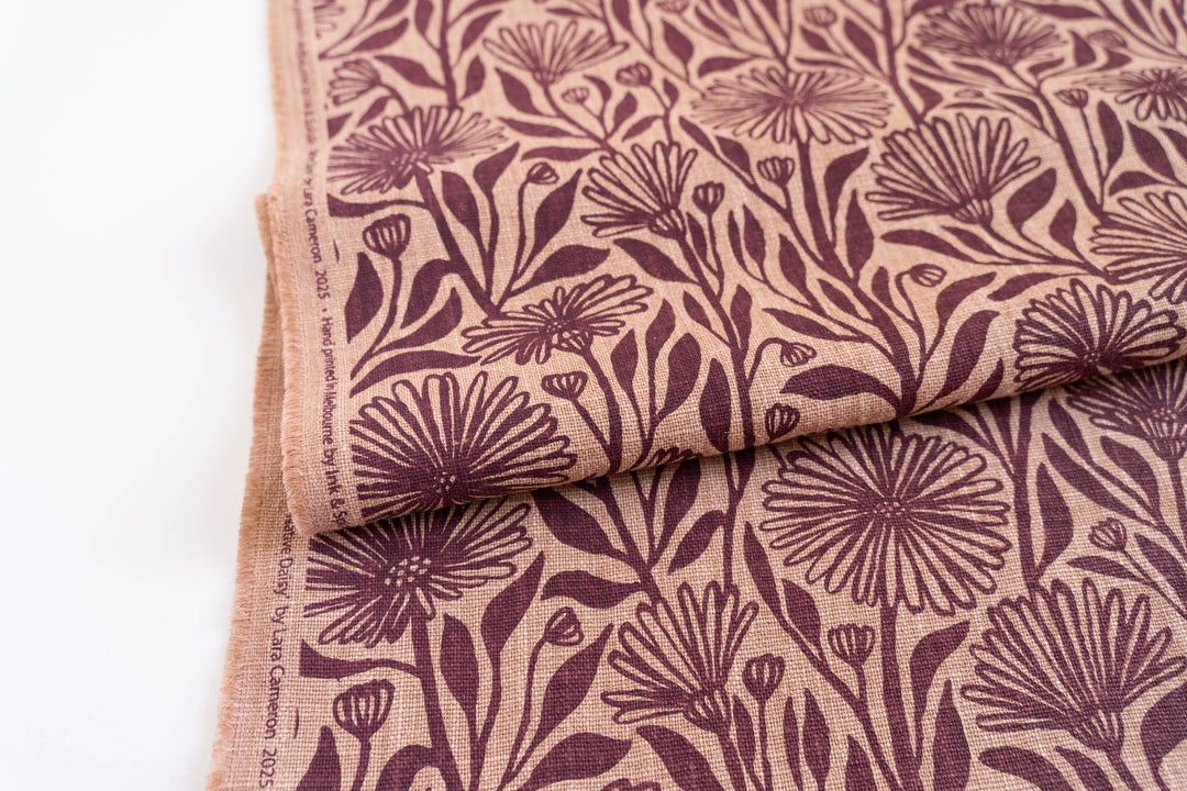 hand screen printed textile – australian made