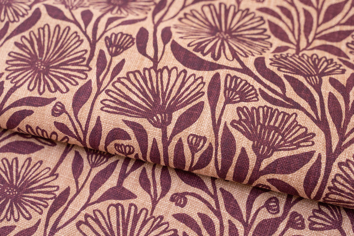 hand screen printed textile – australian made