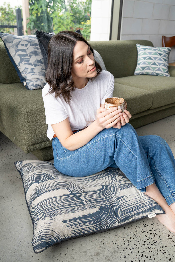 hand screen printed textile – australian made