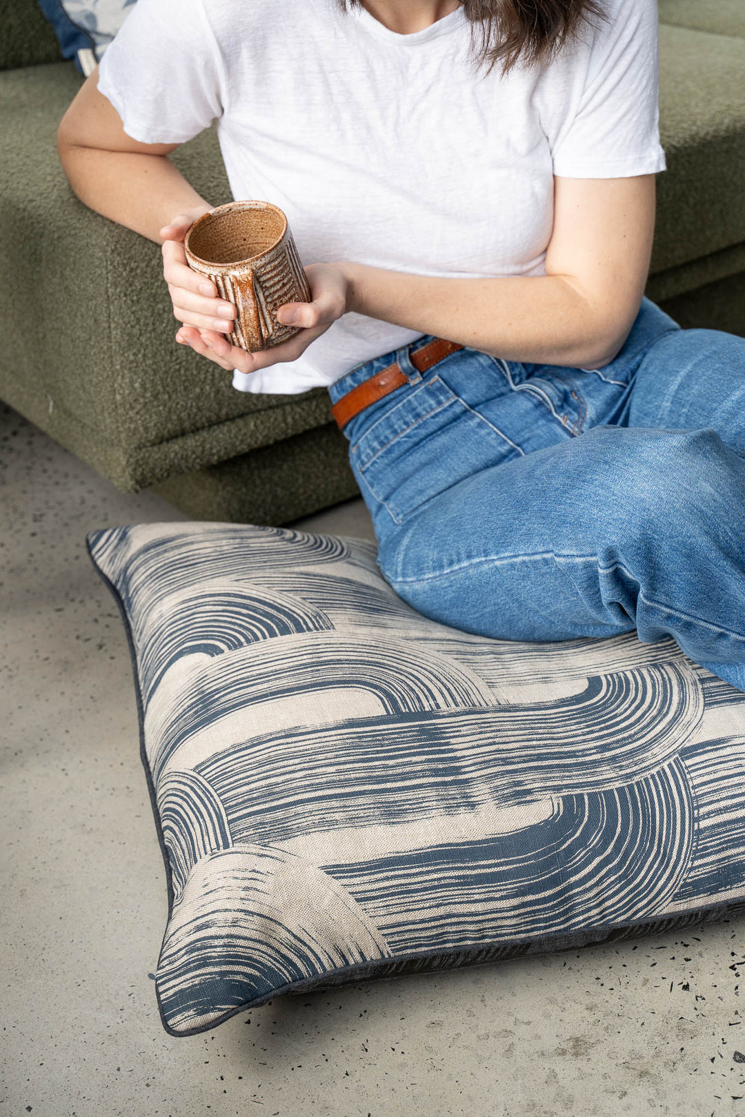 hand screen printed textile – australian made
