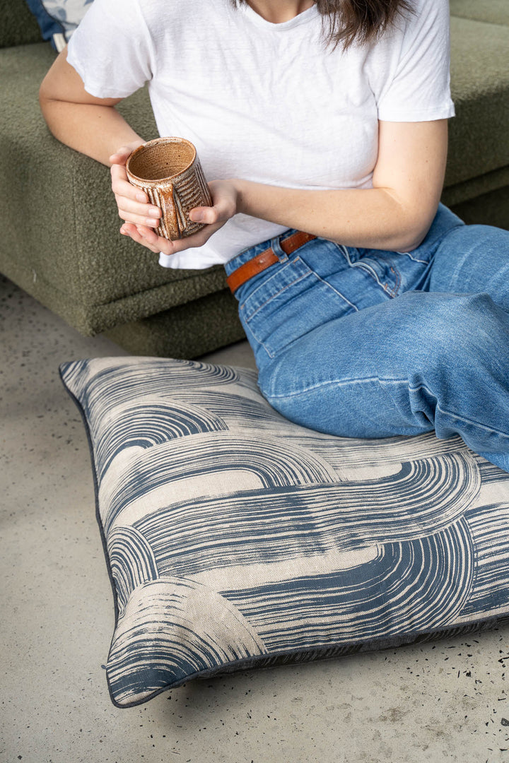 hand screen printed textile – australian made