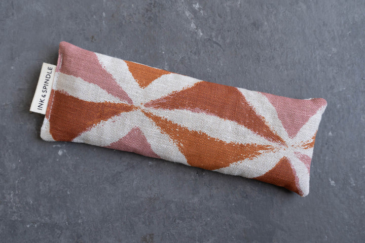 hand screen printed linen textile – sheoak design – australian made