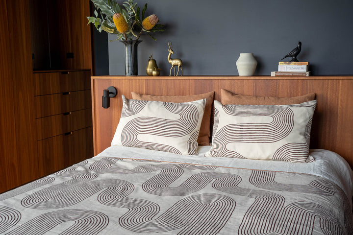 hand screen printed textile – australian made