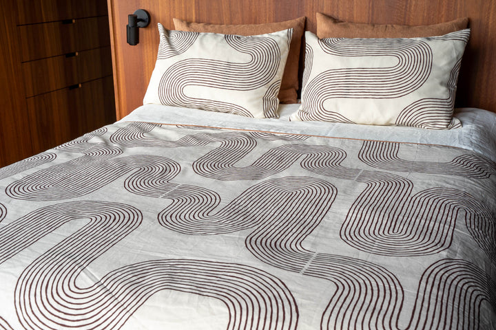 hand screen printed textile – australian made