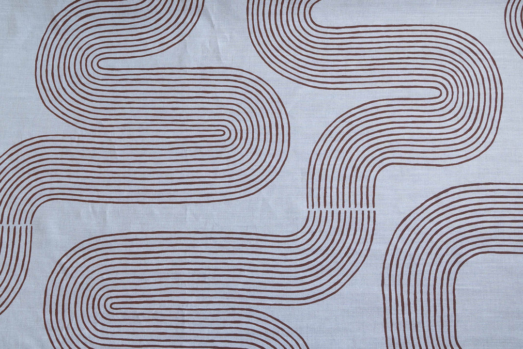 hand screen printed textile – australian made