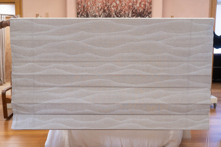 Discounted Roman Blind - Mountainscape in Snow
