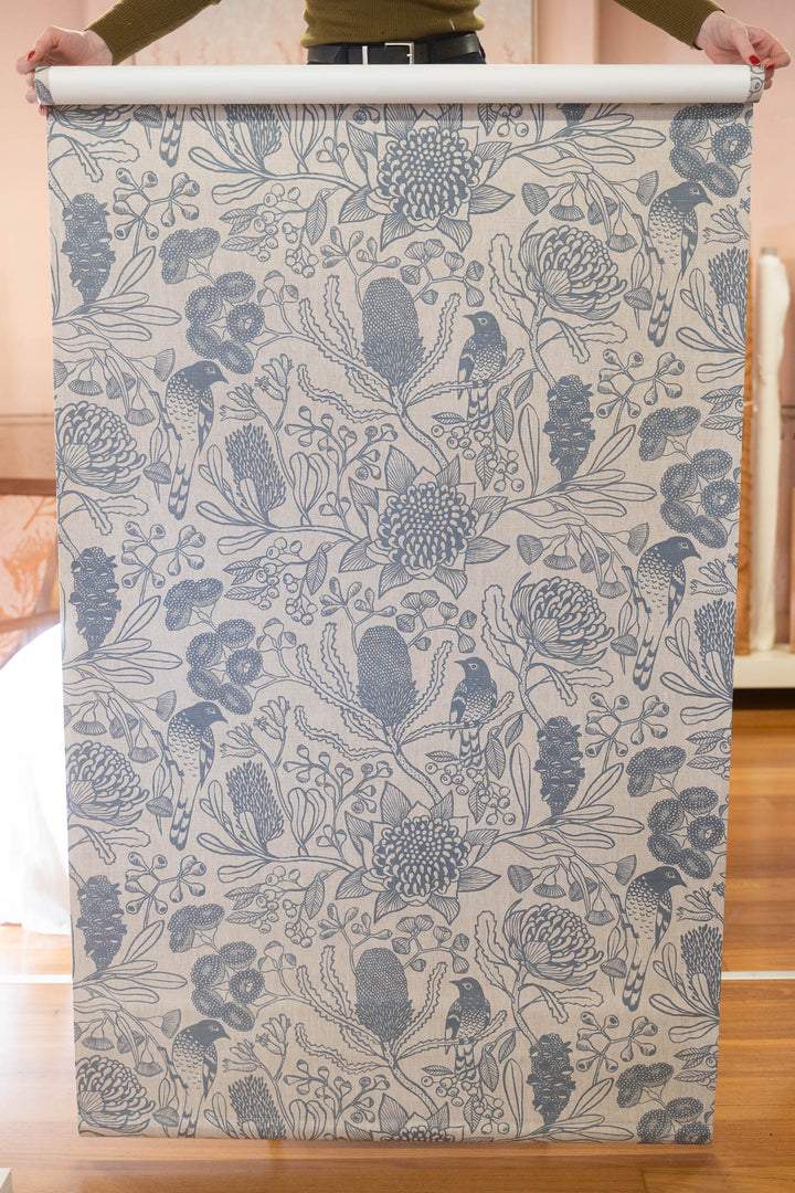 3 x Discounted Roller Blinds - Botanica in Mist