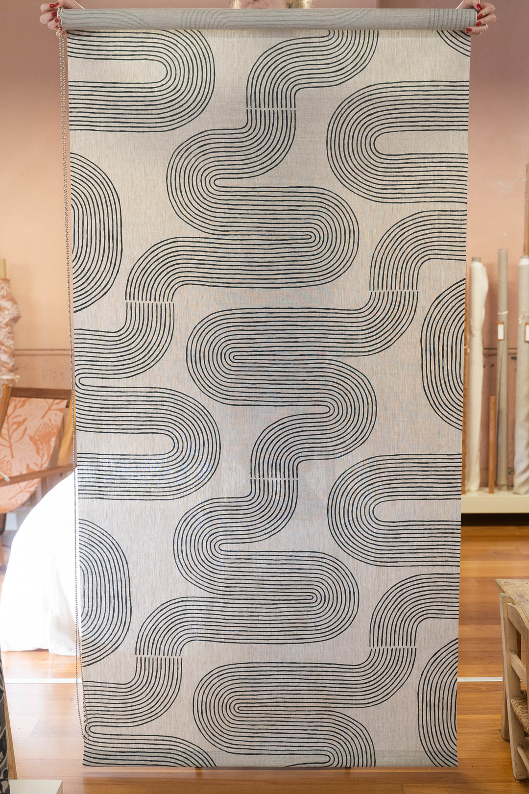 Discounted Roller Blind - Riverbend in Rainforest