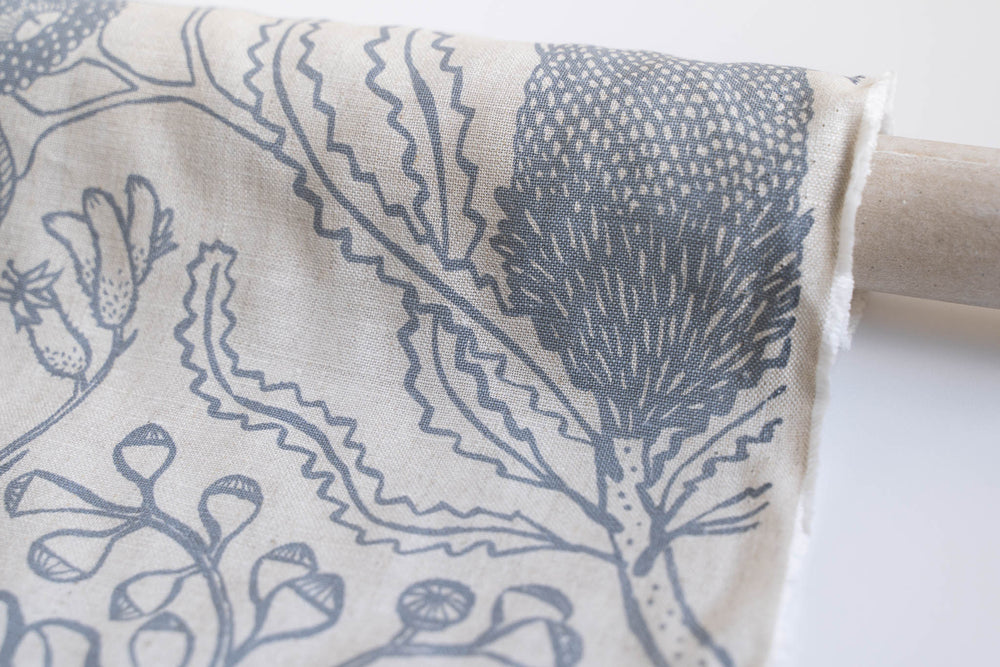 hand screen printed textile – australian made