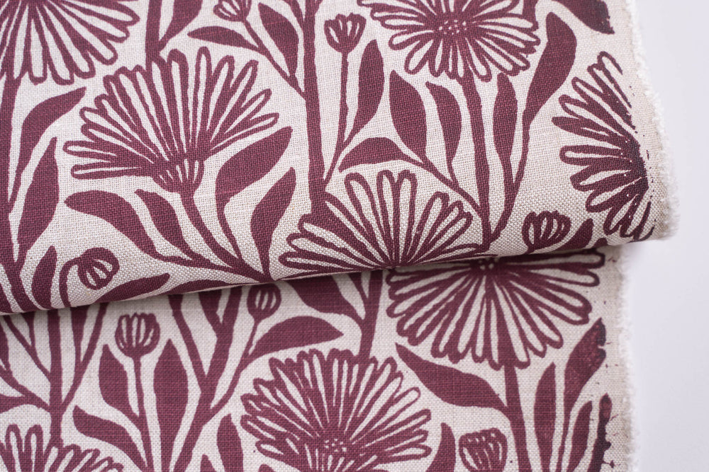 hand screen printed textile – australian made