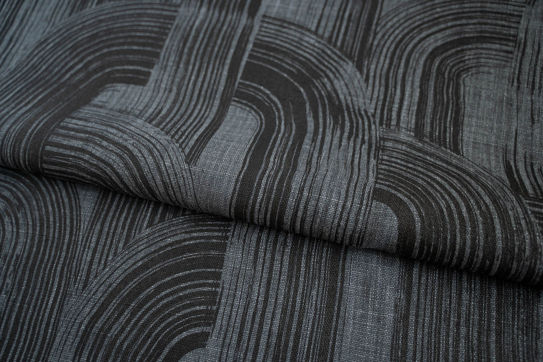 Brushstroke in Black on Granite Heavyweight