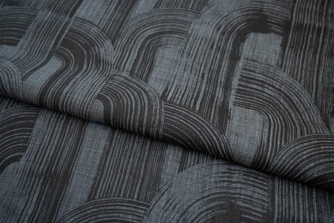 Brushstroke in Black on Granite Heavyweight