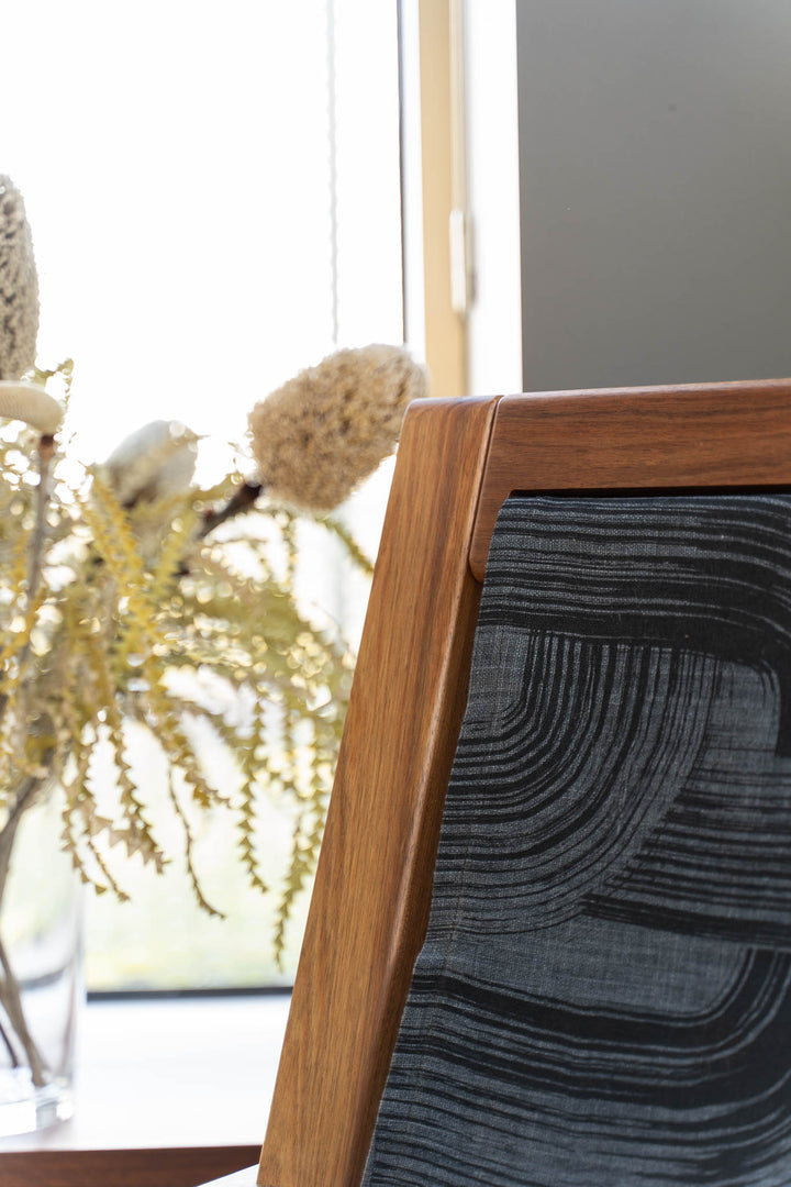 'Yarra' sling chair - Brushstroke
