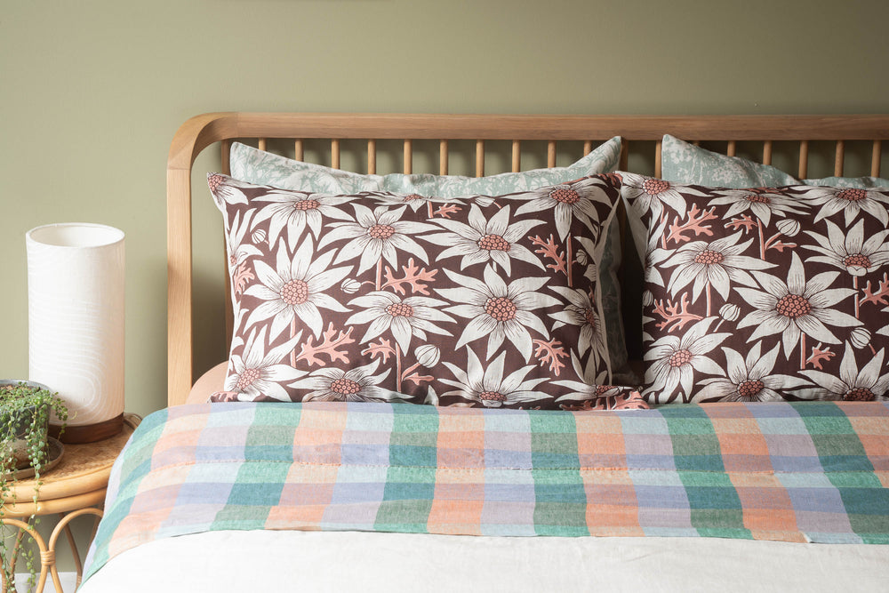hand screen printed textile – australian made