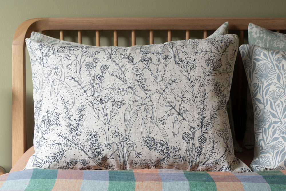 hand screen printed textile – australian made