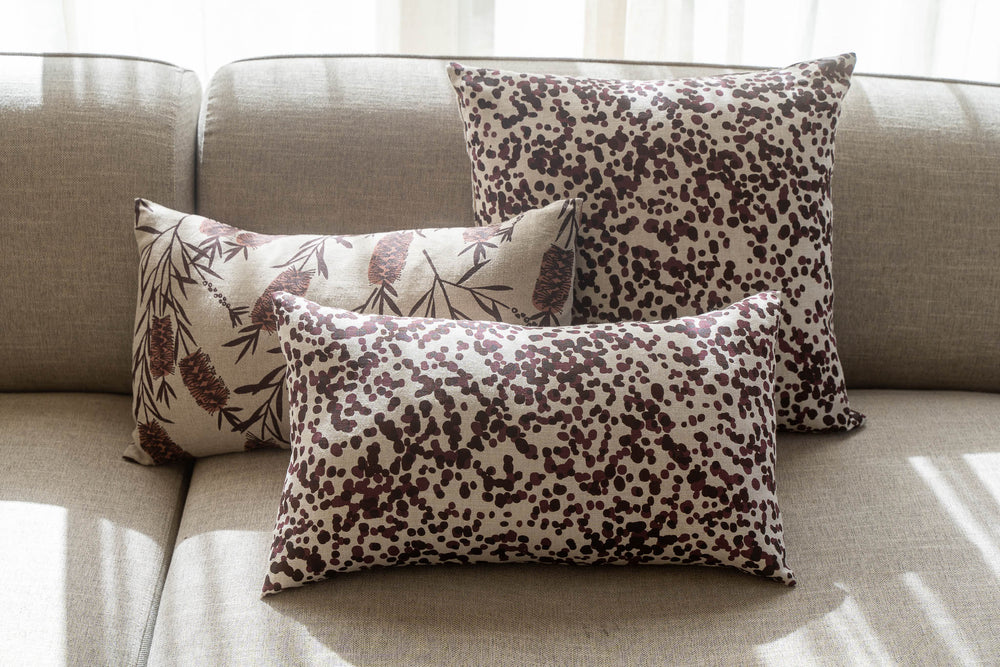 hand screen printed textile – australian made