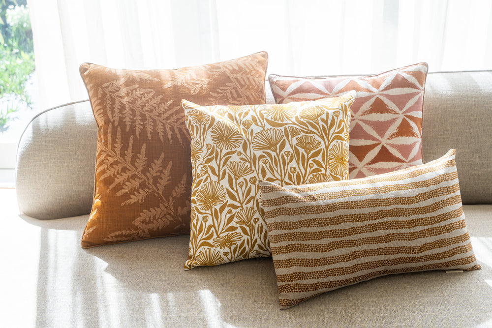 hand screen printed textile – australian made