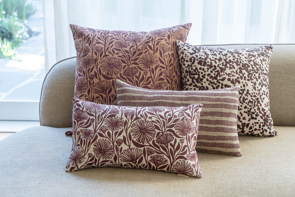 hand screen printed textile – australian made