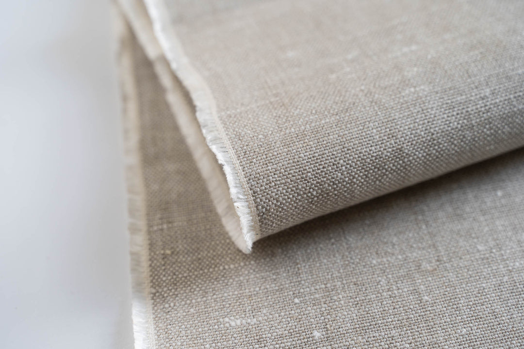 Oatmeal Heavyweight Eco-Linen