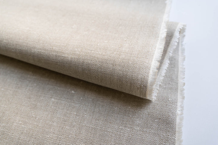 Oatmeal Heavyweight Eco-Linen