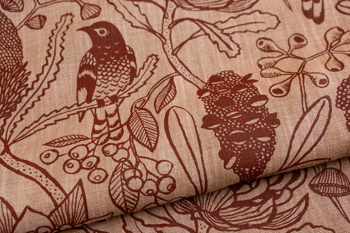 hand screen printed textile – australian made