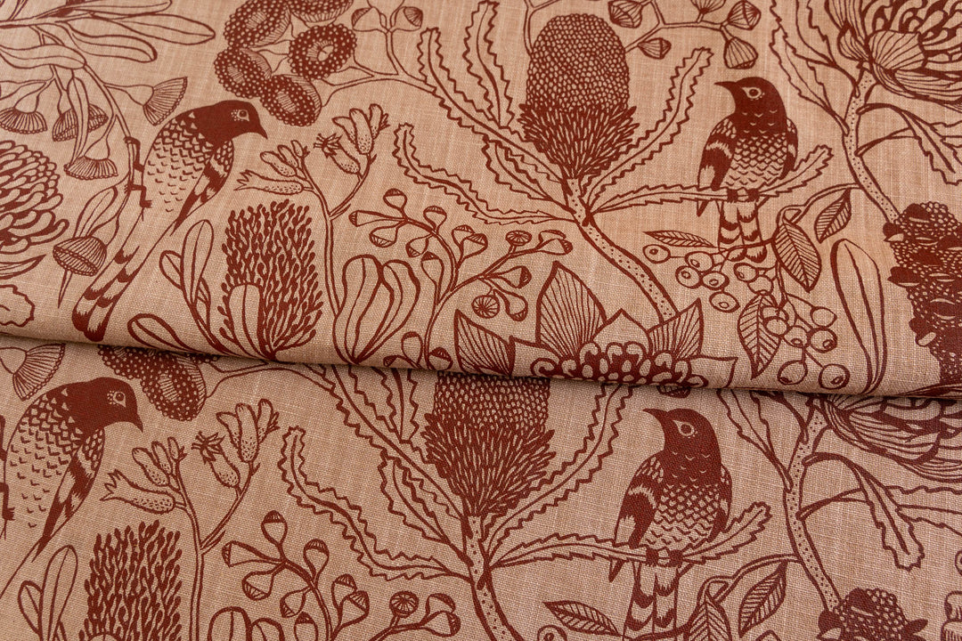hand screen printed textile – australian made