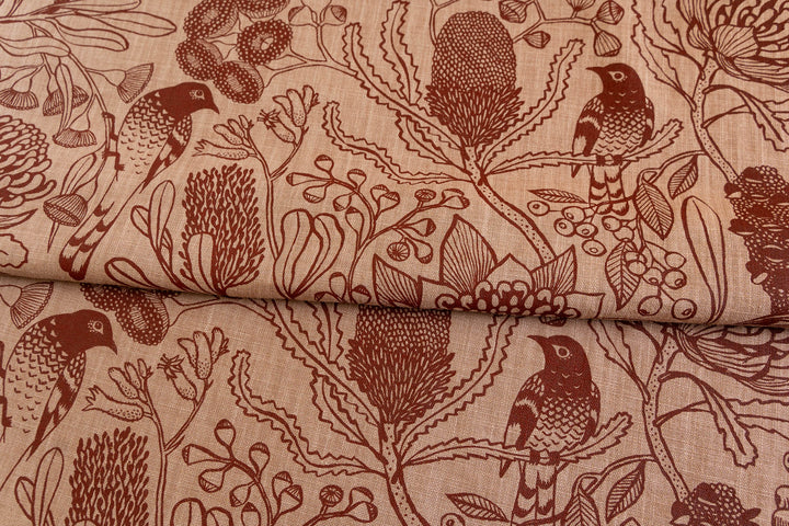 hand screen printed textile – australian made