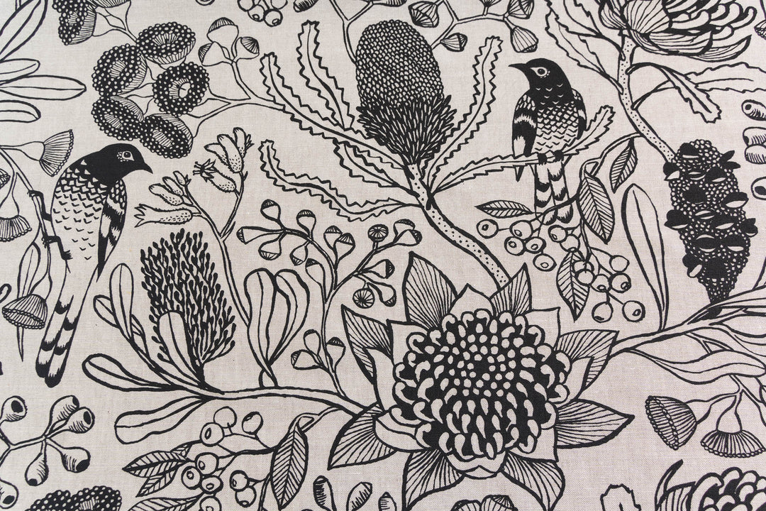 hand screen printed textile – australian made