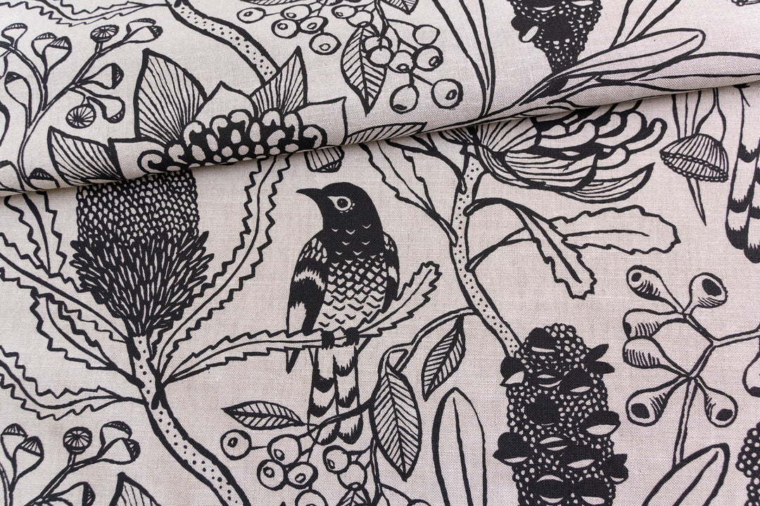 hand screen printed textile – australian made