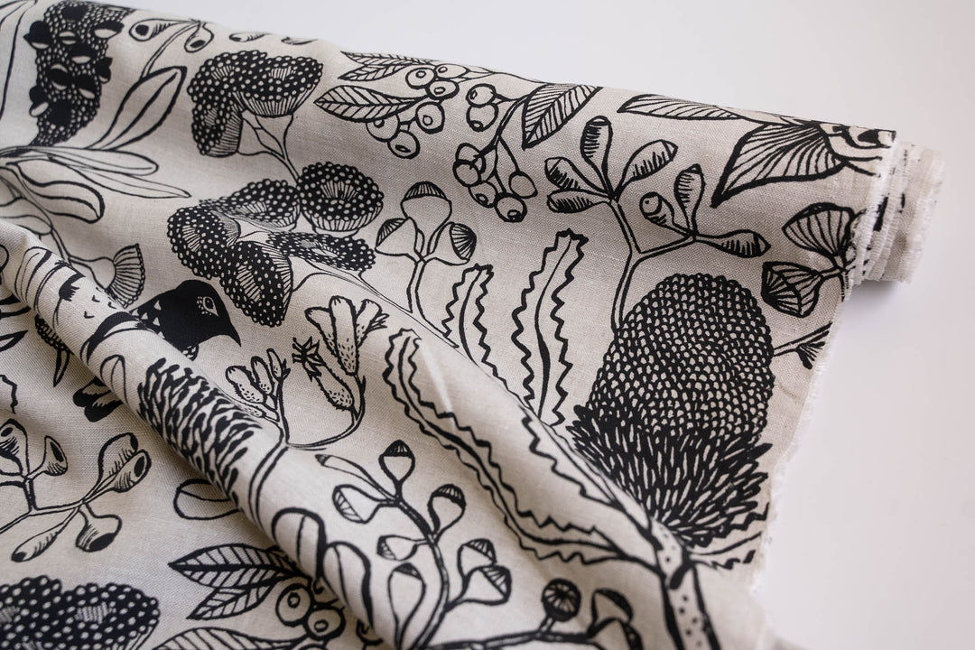 hand screen printed textile – australian made