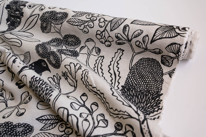 hand screen printed textile – australian made