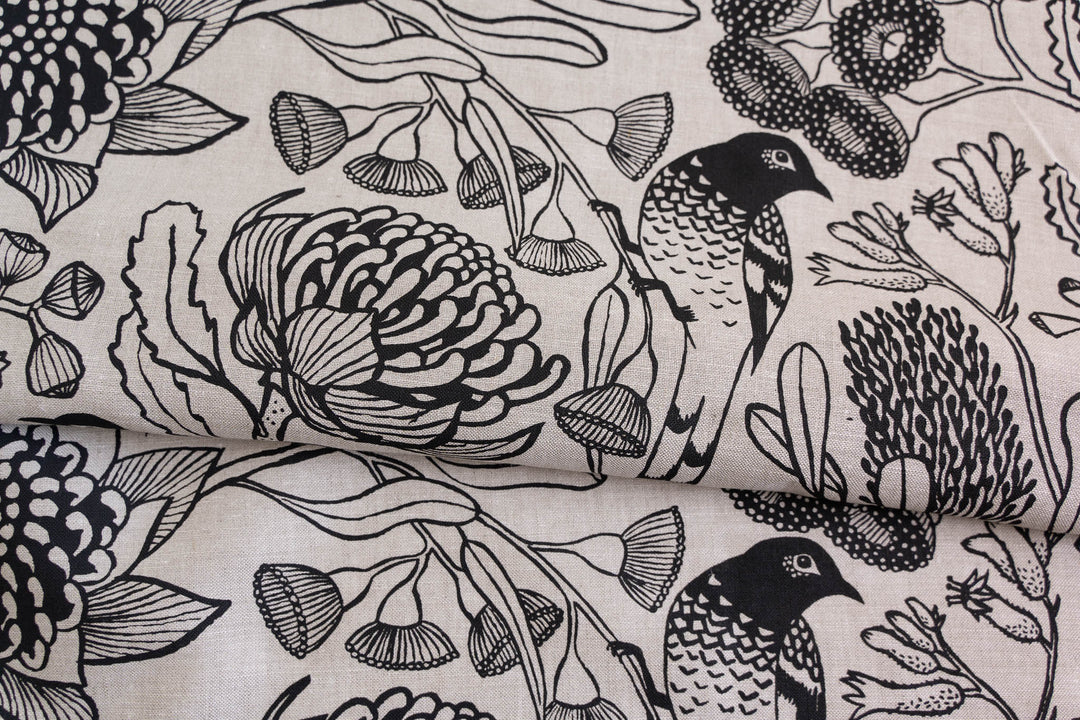 hand screen printed textile – australian made