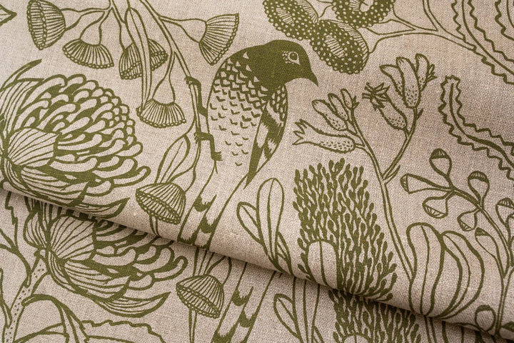 hand screen printed textile – australian made