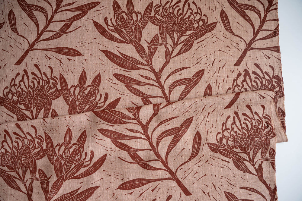 hand screen printed textile – australian made