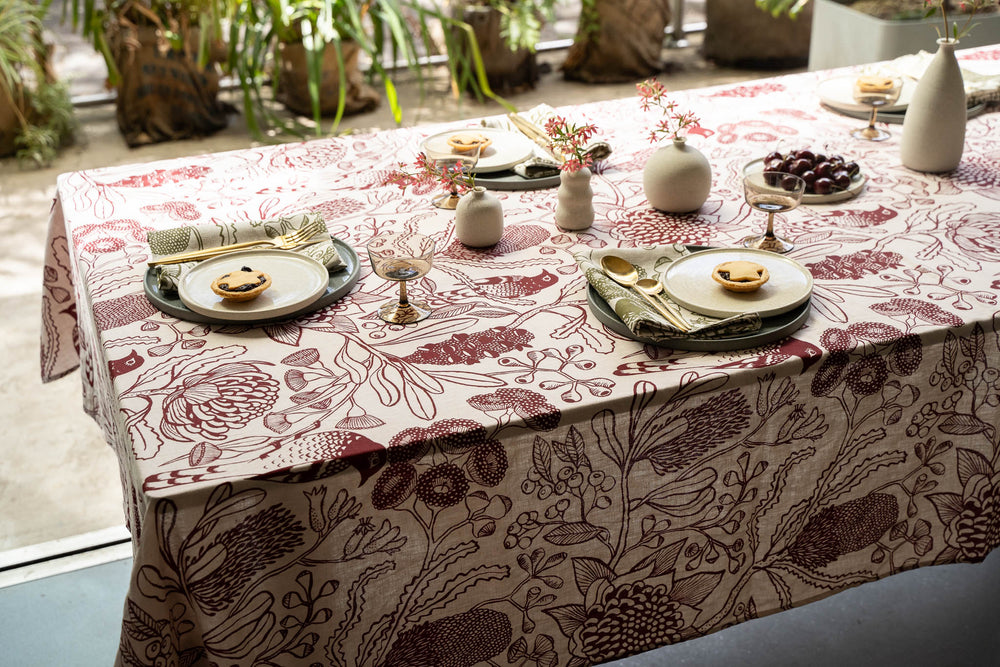 hand screen printed textile – australian made