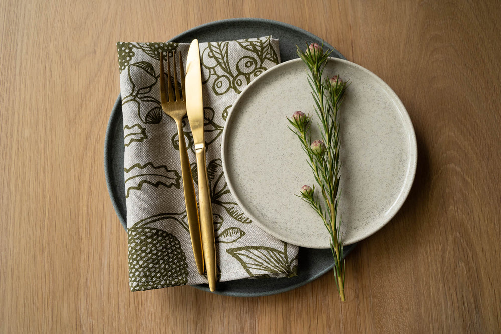 hand screen printed textile – australian made