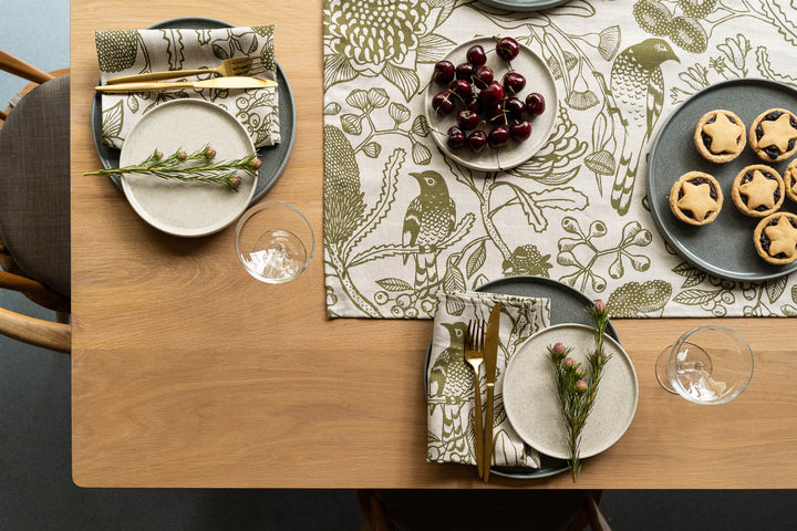 hand screen printed textile – australian made