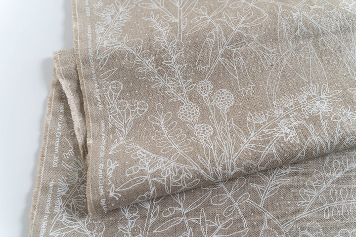 hand screen printed textile – australian made