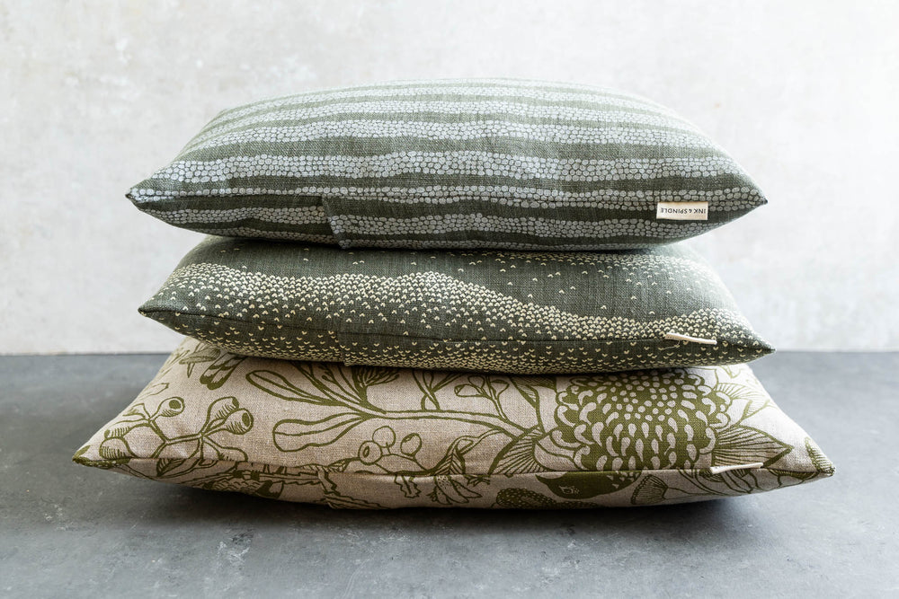 hand screen printed textile – australian made