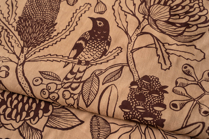 hand screen printed textile – australian made