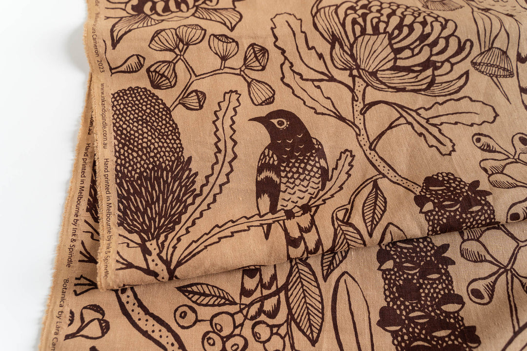 hand screen printed textile – australian made